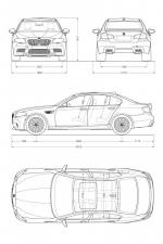 BMW M5 2012 года